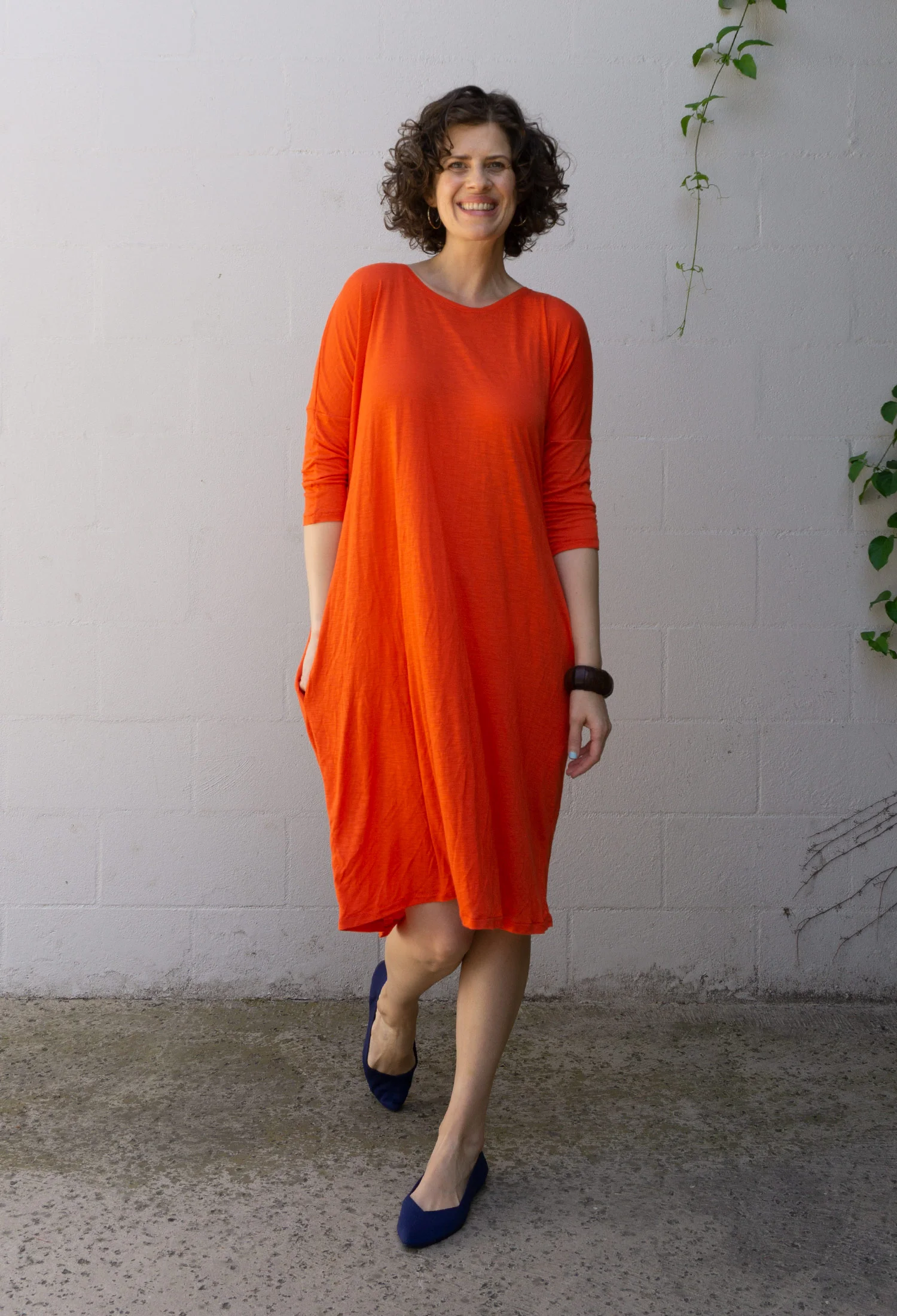 DIY Knit Cocoon Dress - Review of the Tacara Dress by Seamwork